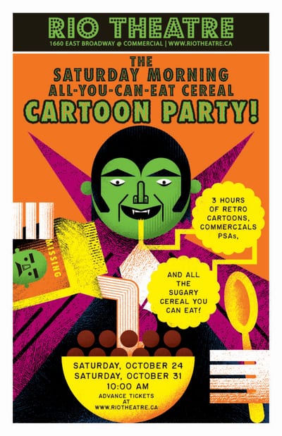 The Saturday Morning All-You-Can-Eat Cereal Party poster